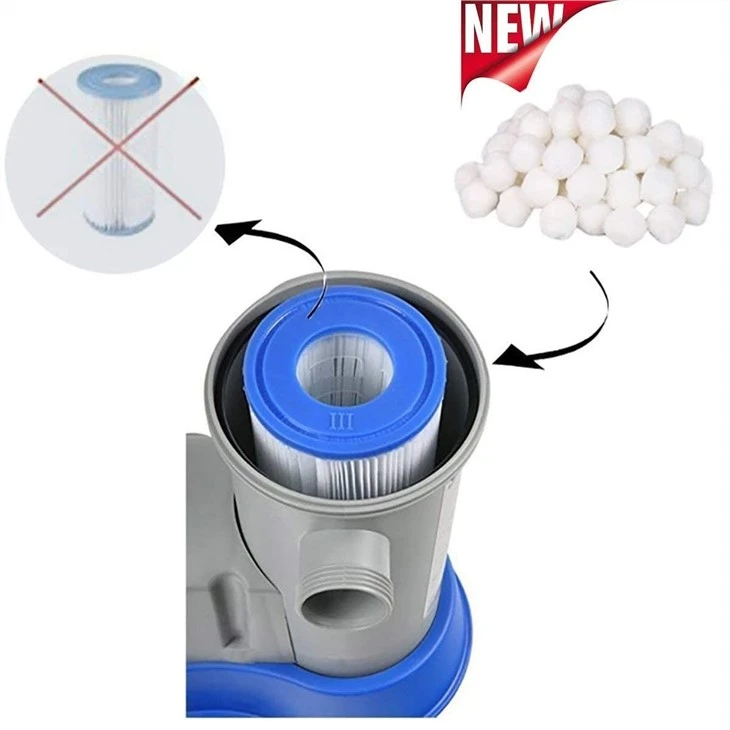 Polyester Fiber Filter Balls For Swimming Pool