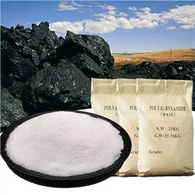 Praghas Flocculant Polyacrylamide Glóthach Criostail Ard-Mhóilíneach