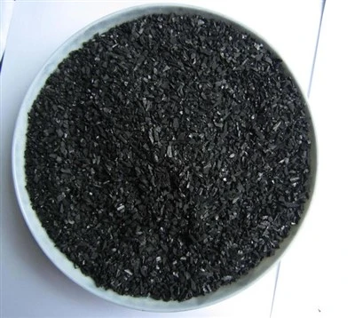 Carbón Gníomhachtaithe Gráinneach Black Coconut Shell Cruthaithe Le Úsáid i Réimse Aeir íonú